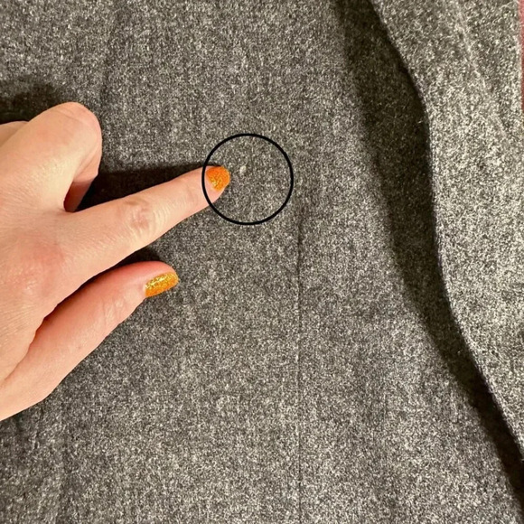 Collegetown Vintage Women’s Wool Blazer Size Small Gray Union Made USA - Picture 5 of 9